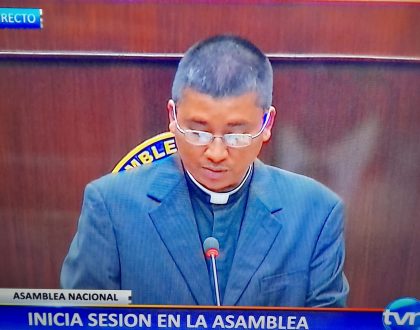 Invocación religiosa del Señor Arzobispo de Panamá - Asamblea Nacional