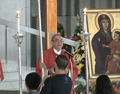 Palabras del Arzobispo en la entrga de los signos de la JMJ en la Basílica de Guadalupe