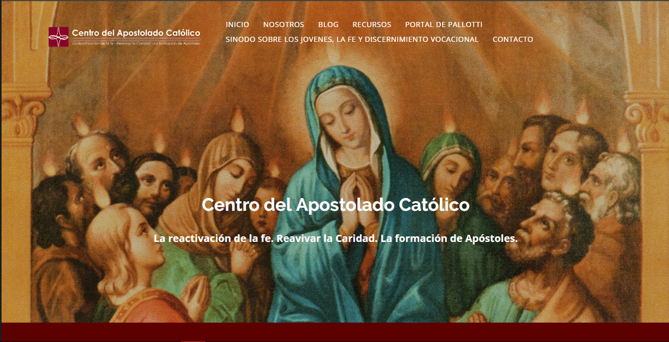 El Centro del Apostolado Católico renueva su portal web