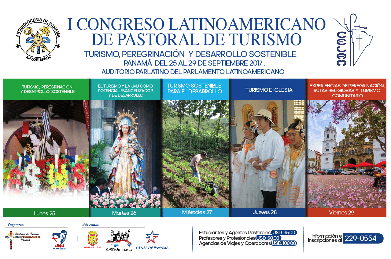 Inauguración del primer congreso Latinoamericano de Pastoral de Turismo