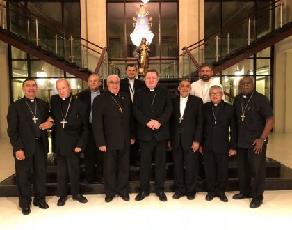 Llegada del Nuncio Apostólico a Panamá
