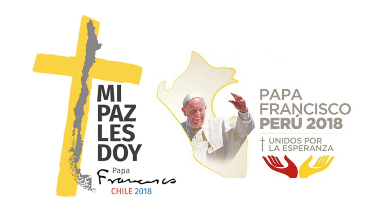 Transmisión del Papa en Chile y Perú