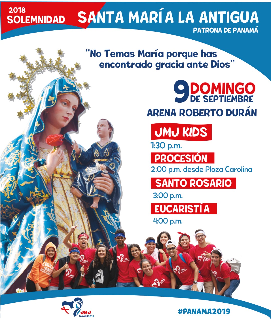 9 de Septiembre: Solemnidad de Santa María La Antigua
