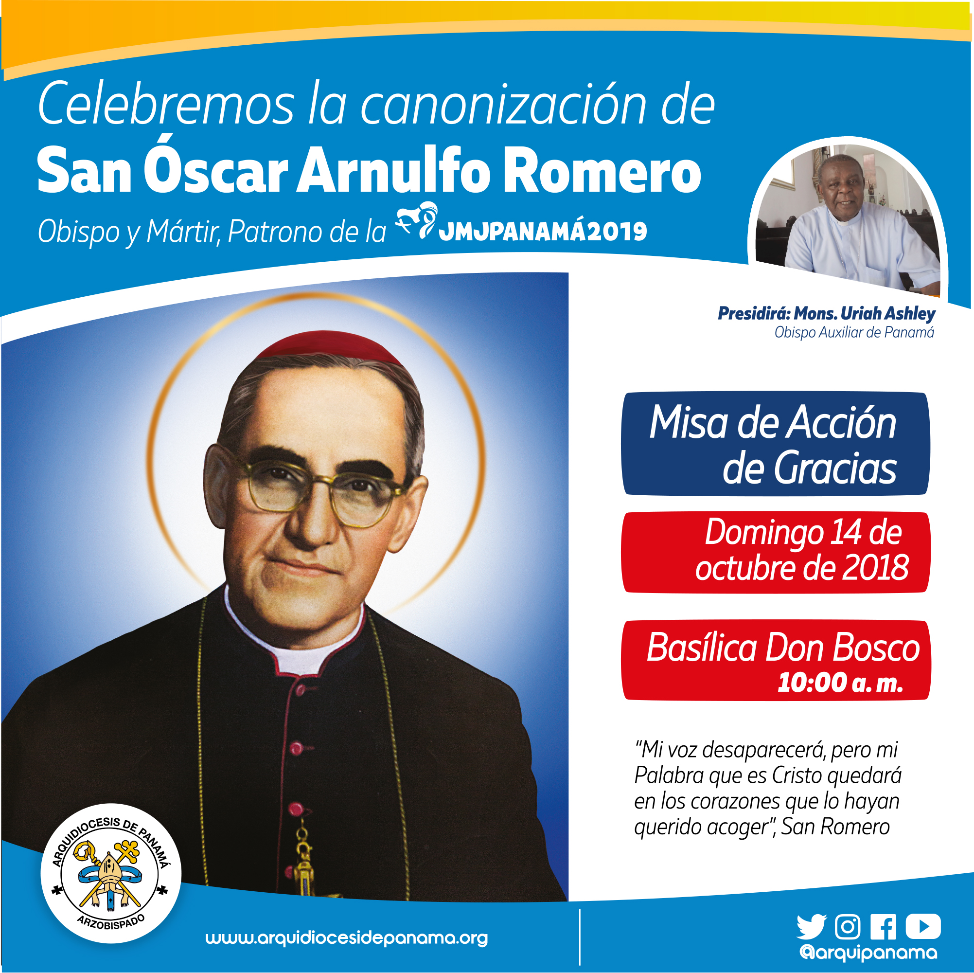 Canonización del Beato Óscar Arnulfo Romero