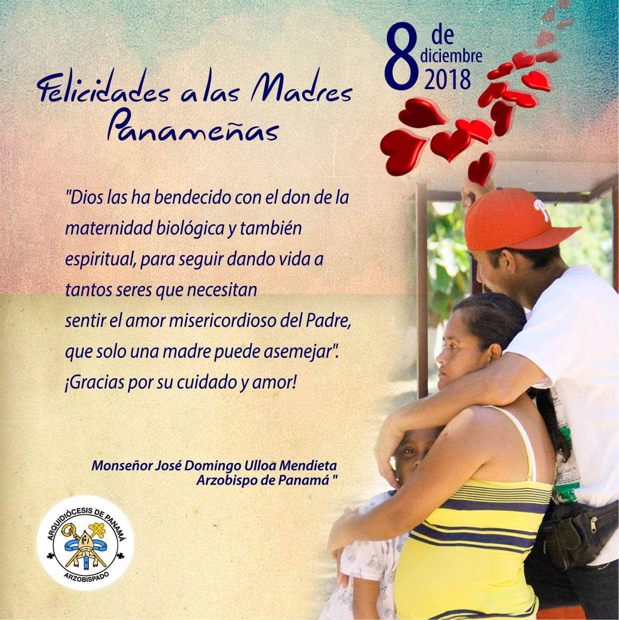 Mensaje en el día de las madres