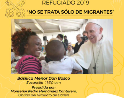 Eucaristía,  por la 105 Jornada Mundial del Migrante y Refugiado