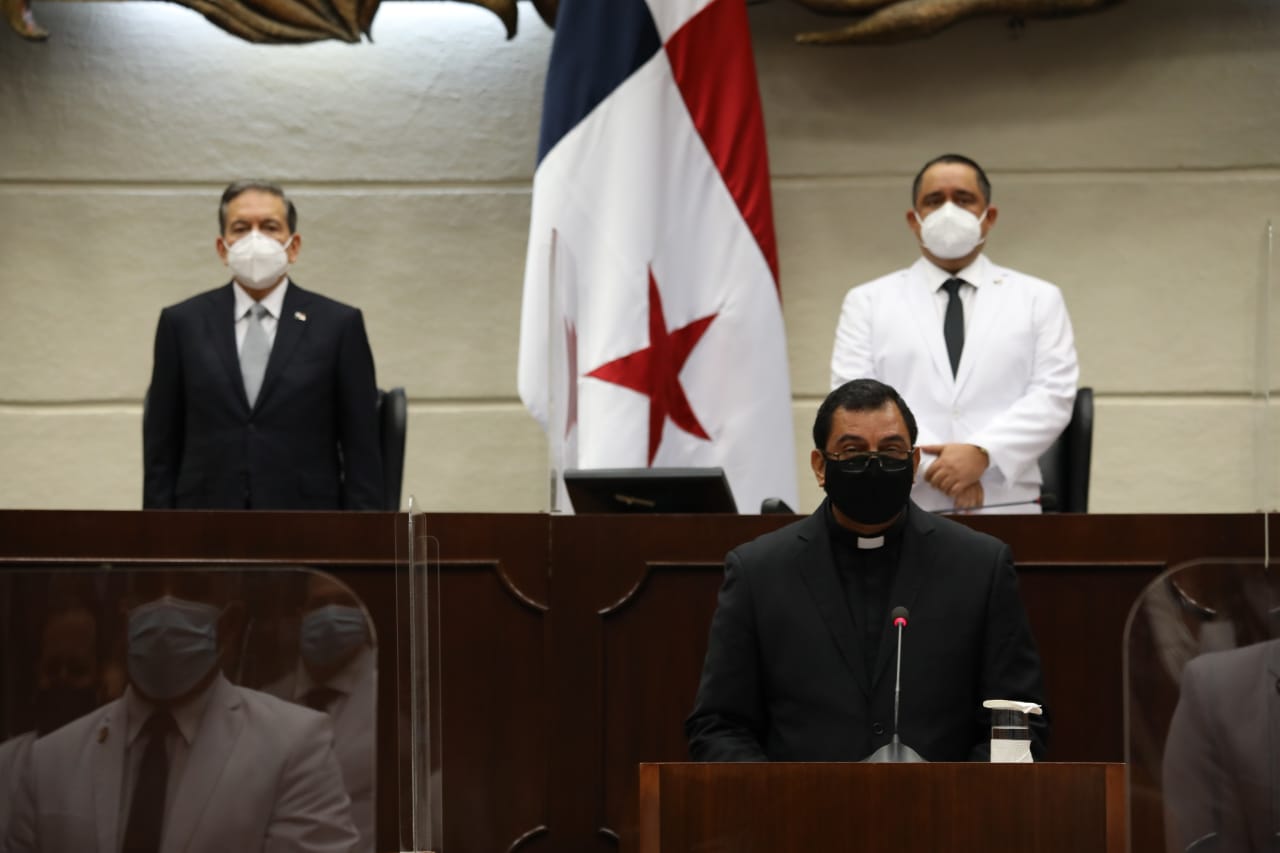 INVOCACIÓN RELIGIOSA - En la Sesión Solemne de instalación de la Asamblea Nacional de la República de Panamá (miércoles 1 de julio de 2020)