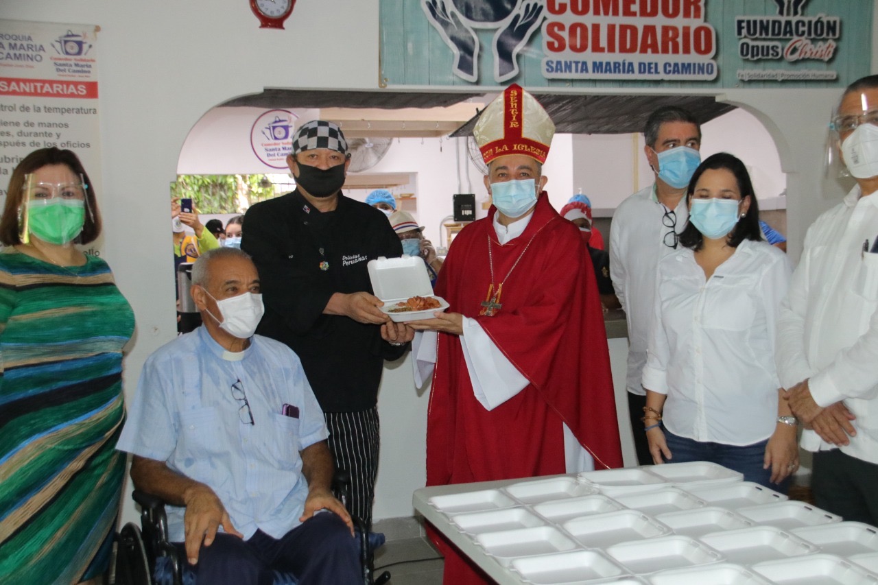 Comedor Solidario Santa María del Camino logró el plato 100 mil de comida