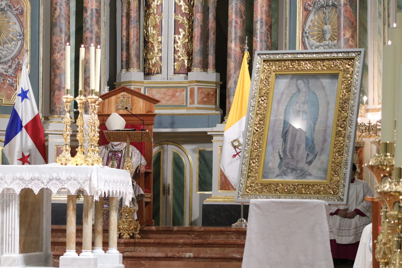 Panamá rindió homenaje a la Emperatriz de América Ntra. Sra. de Guadalupe -  Arquidiócesis de Panamá