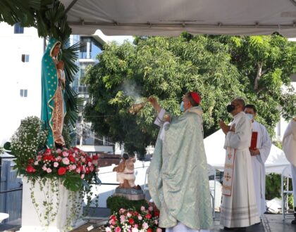 La presencia de la Virgen de Guadalupe representa    una fuente de fuerza inagotable