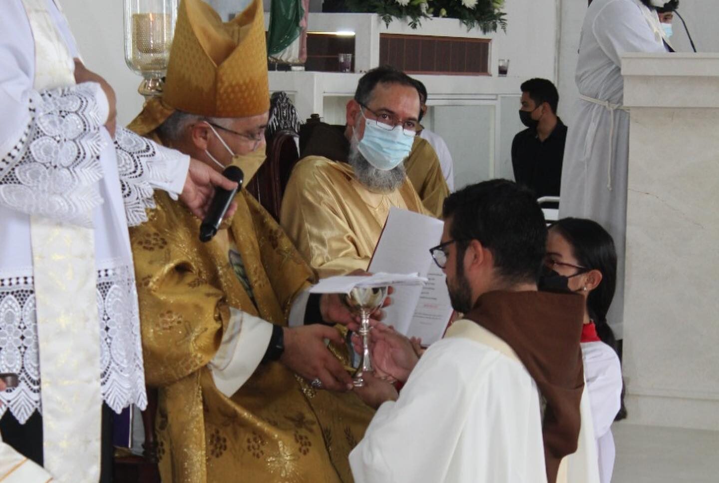 En la fiesta de San José fue   ordenado sacerdote Fray Nelson Duarte