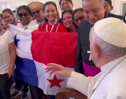 Delegación de peregrinos panameños participo de la audiencia General Papa Francisco