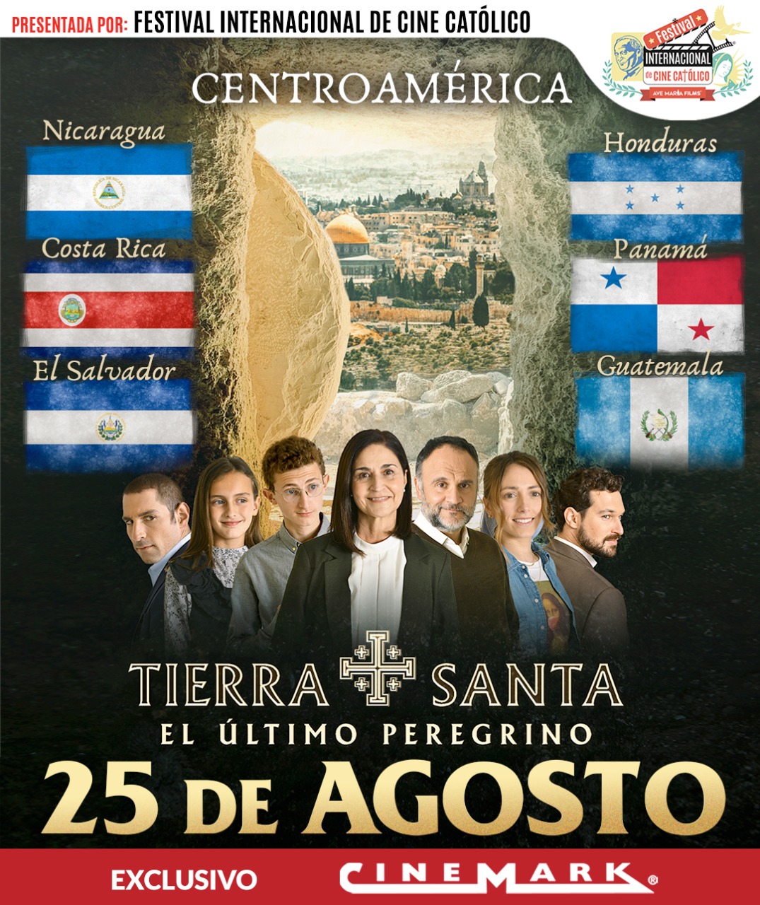 “Tierra Santa. El último peregrino”, se estrena    en cines en Panamá el 25 de agosto