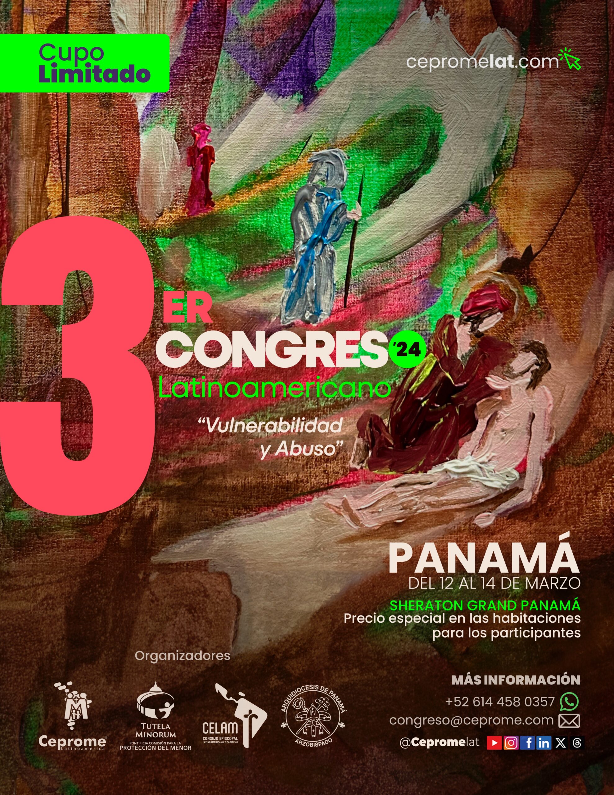 Panamá es sede del III Congreso  Latinoamericano de Vulnerabilidad y abuso