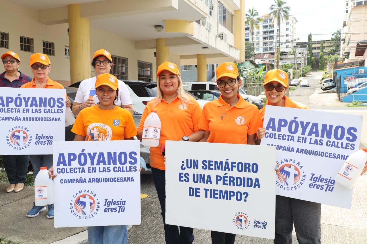 Marea naranja de la Campaña Arquidiocesana realiza gran colecta en las calles del 2 al 4 de agosto