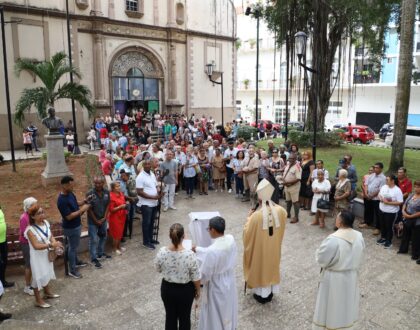 Con entusiasmo y oración ferviente, los adultos mayores celebraron su Jubileo en histórico templo de Santa Ana