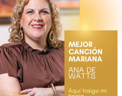 Ana de Watts, nominada a los Catholic Music Awards