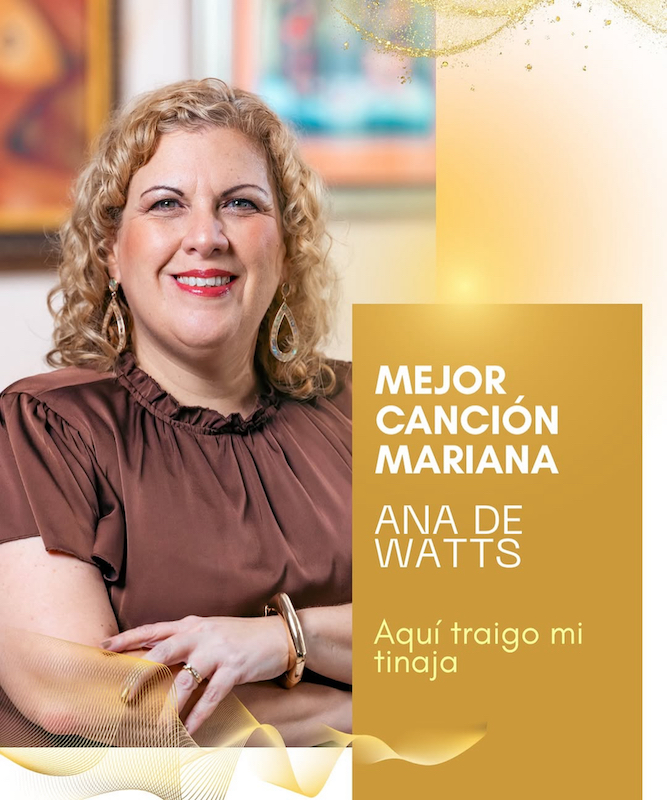Ana de Watts, nominada a los Catholic Music Awards
