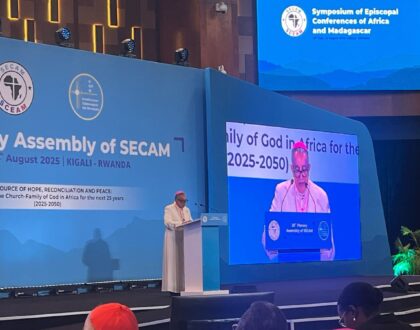 SALUDO DEL CELAM A LA XX ASAMBLEA PLENARIA DEL SECAM 31 de julio de 2025, Kigali, Ruanda