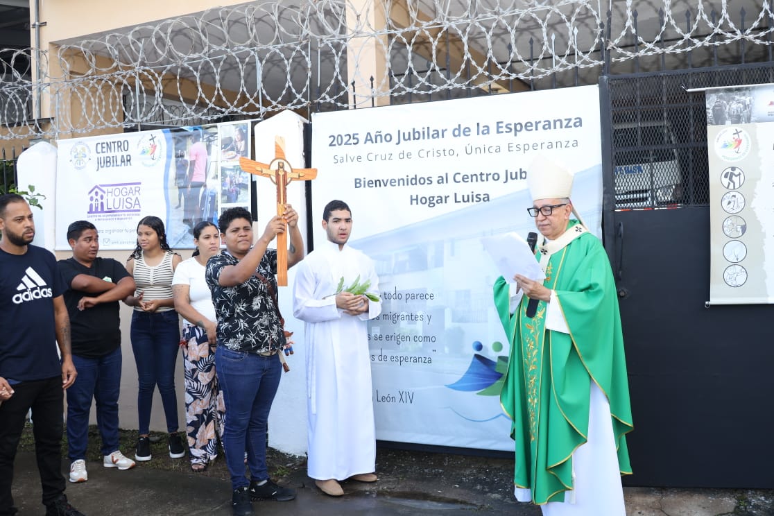 Apertura Jubilar del Hogar Luisa: Signo de esperanza para migrantes y refugiados