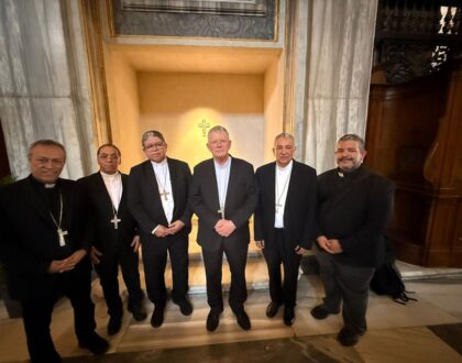 Presidencia del CELAM visita tumba del Papa Francisco