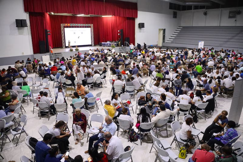 Inicia Asamblea Arquidiocesana con casi mil personas