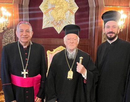 El Arzobispo de Panamá es recibido por Su Santidad Bartolomé I, Patriarca Ecuménico de Constantinopla