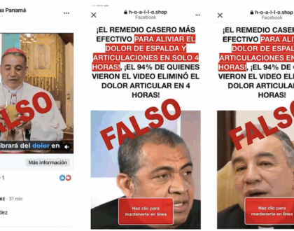 COMUNICADO | MANIPULACION FRAUDULENTA DE LA IMAGEN DEL ARZOBISPO