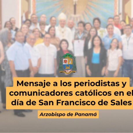 Mensaje a los periodistas y comunicadores católicos en el día de San Francisco de Sales