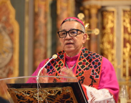 PALABRAS EN LA LITURGIA ECUMÉNICA CON EL BEATITUD TEODORO II