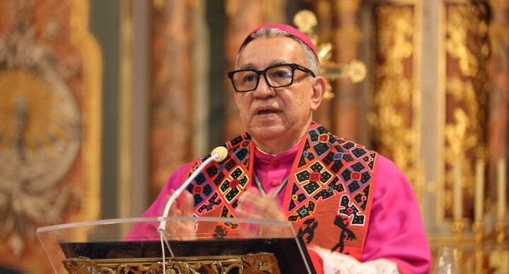 PALABRAS EN LA LITURGIA ECUMÉNICA CON EL BEATITUD TEODORO II