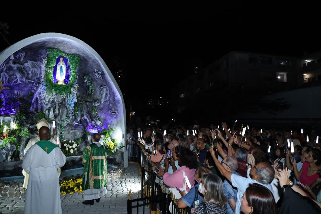 Inaugurada Gruta de Nuestra Señora de Lourdes en la Arquidiócesis de Panamá
