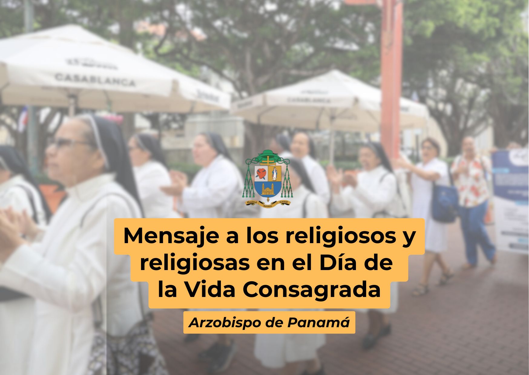 Mensaje a los religiosos y religiosas en el Día de la Vida Consagrada