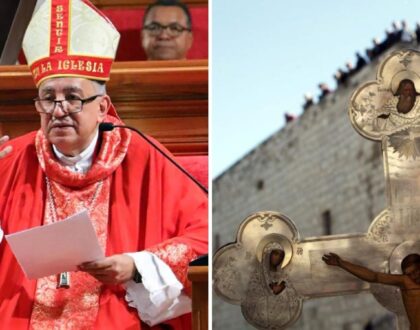 Arzobispo Ulloa invita apoyar ‘La Colecta por Tierra Santa’ este Viernes Santo