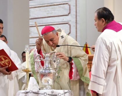 Arquidiócesis en espíritu de comunión y oración vivió la liturgia más significativa de la Semana Santa, 'la Misa Crismal',