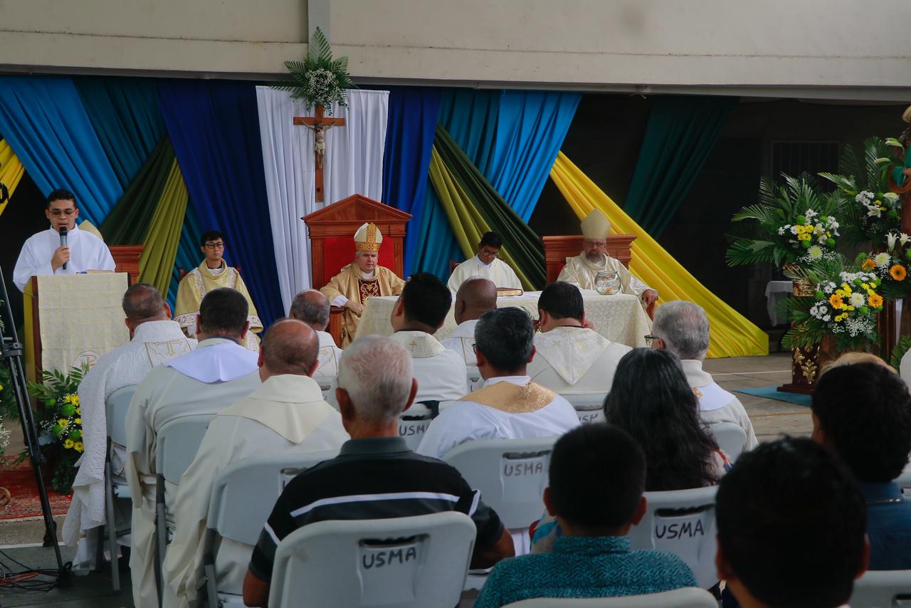 Seminario Mayor San José celebra con gozo a su santo patrono  y fortalecen su misión y vocación al servicio