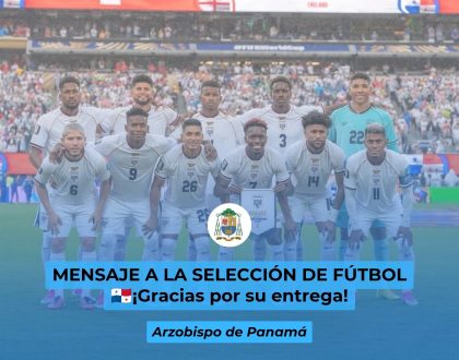 Gracias por su entrega! Mensaje a la selección de fútbol