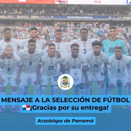 Gracias por su entrega! Mensaje a la selección de fútbol