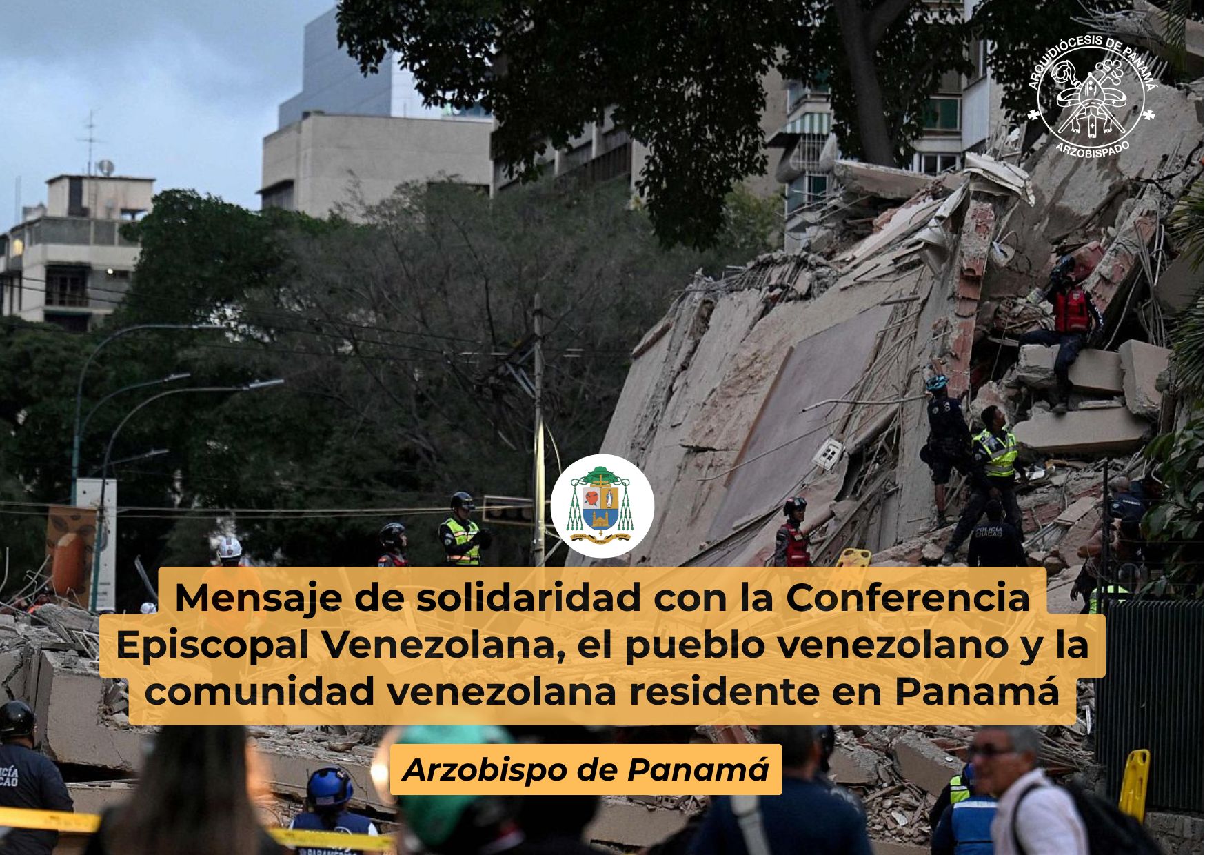 Mensaje de solidaridad con el pueblo venezolano y la comunidad venezolana residente en Panamá
