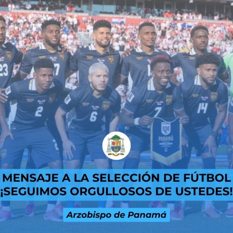 MENSAJE A LA SELECCIÓN DE FÚTBOL ¡SEGUIMOS ORGULLOSOS DE USTEDES!