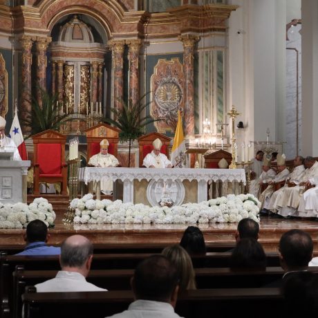 HOMILÍA DE ACCIÓN DE GRACIAS POR  MONS. DAGOBERTO CAMPOS SALAS, NUNCIO APOSTÓLICO