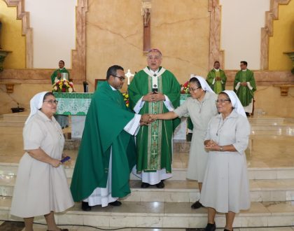 Arzobispo Ulloa confía al P. Fernando Suárez el pastoreo de la Parroquia San Isidro Labrador, Capira