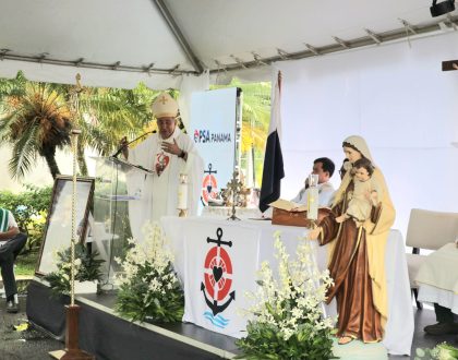 Iglesia celebra el Domingo del Mar y fortalece su misión pastoral con la futura capilla en el puerto PSA Panamá