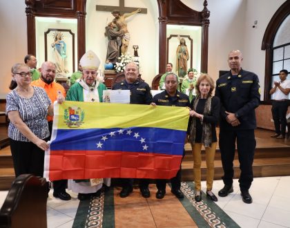 Iglesia reconoce la valentía de rescatistas panameños