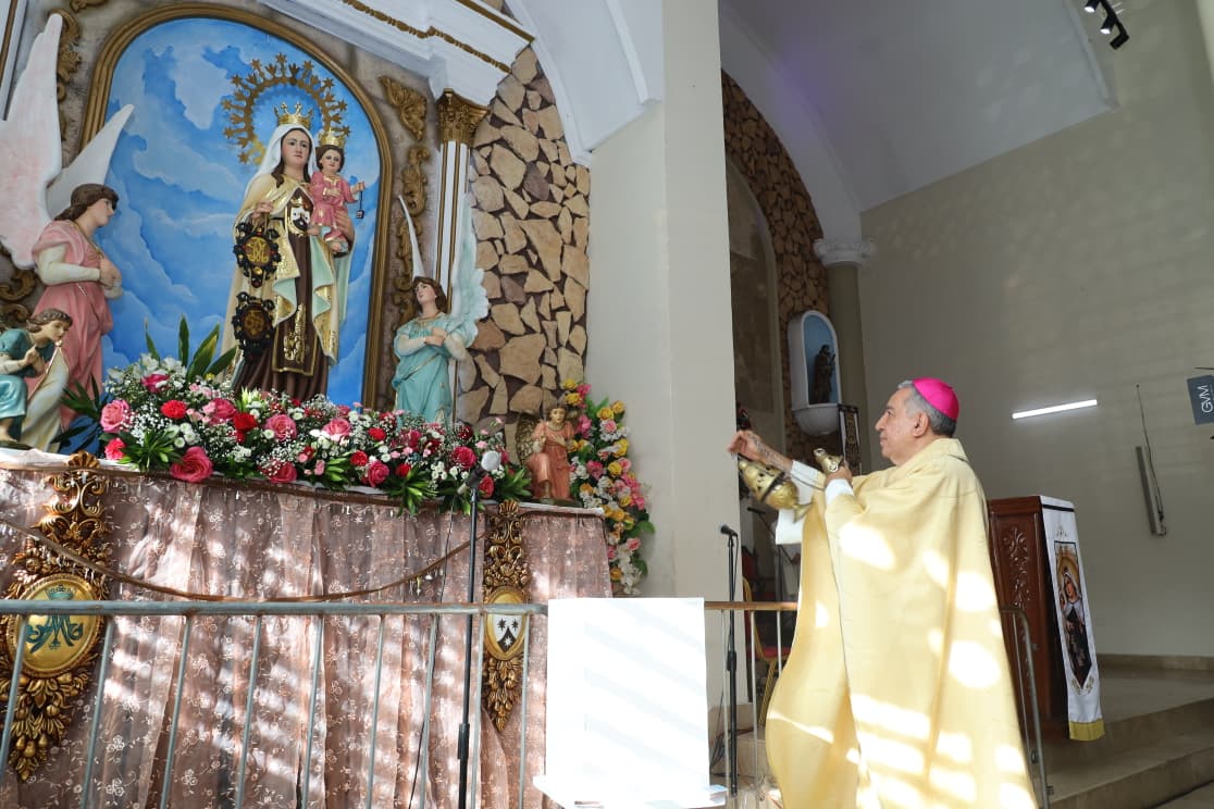 En la comunidad de Juan Díaz la Virgen del Carmen inspira una fe que se hace servicio