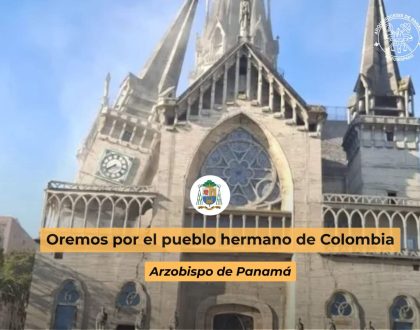 Oremos por el pueblo hermano de Colombia