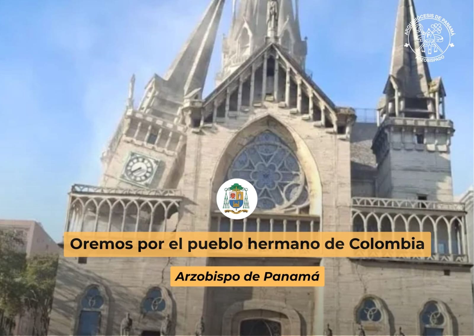 Oremos por el pueblo hermano de Colombia
