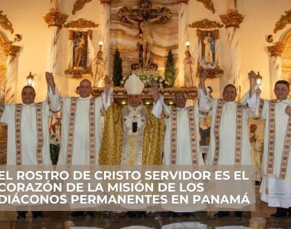 El rostro de Cristo servidor es el corazón de la misión de los diáconos permanentes en Panamá