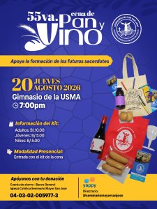 cena de pan y vino nuevo