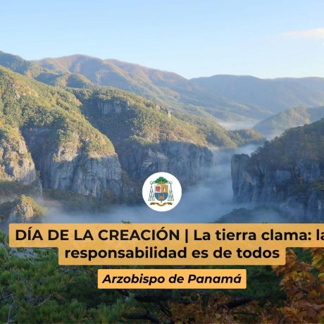DÍA DE LA CREACIÓN | La tierra clama: la responsabilidad es de todos
